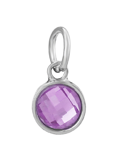 Purple Series Style Alloy Beads