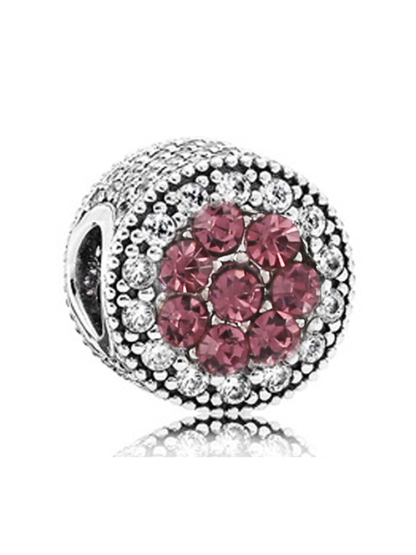 Purple Series Style Alloy Beads