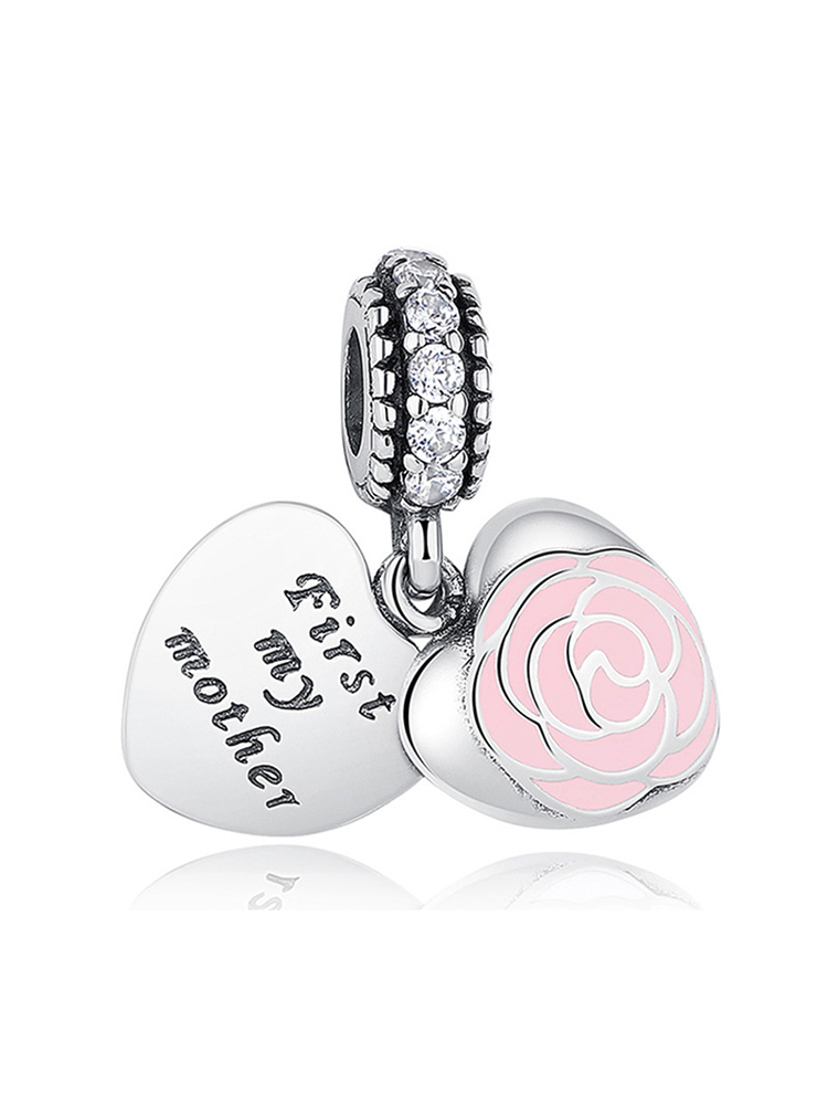 Pink Series Style Alloy Beads