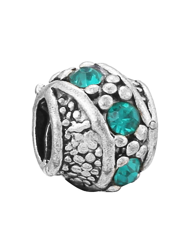 Green Series Style Alloy Beads