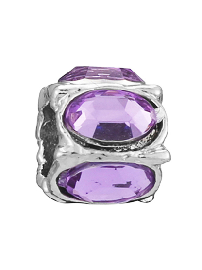 Purple Series Style Alloy Beads