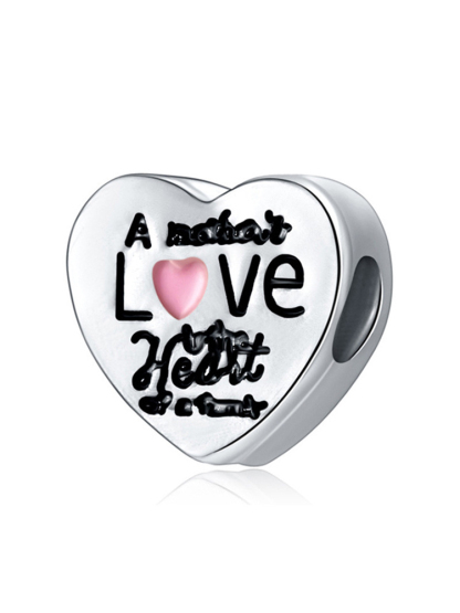 Pink Series Style Alloy Beads