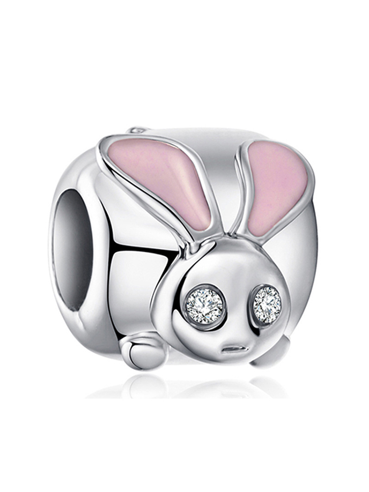 Pink Series Style Alloy Beads