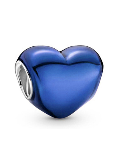 Blue Series C Style Alloy Beads