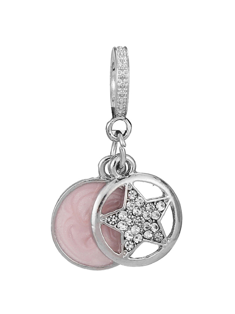 Pink Series Style Alloy Beads