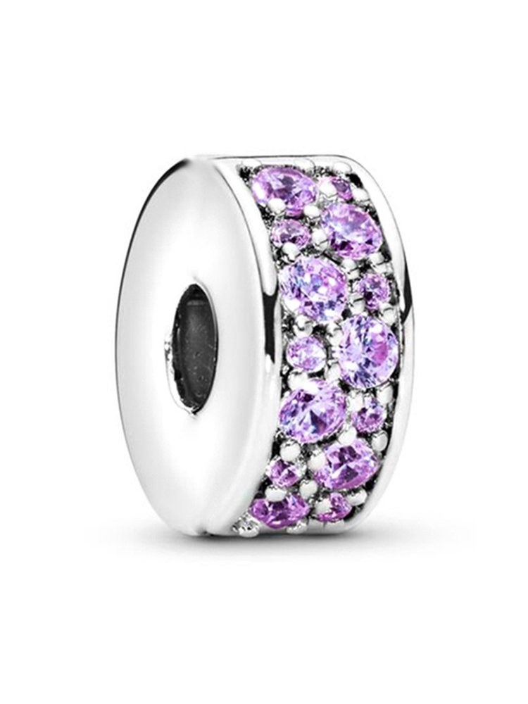 Purple Series Style Alloy Beads