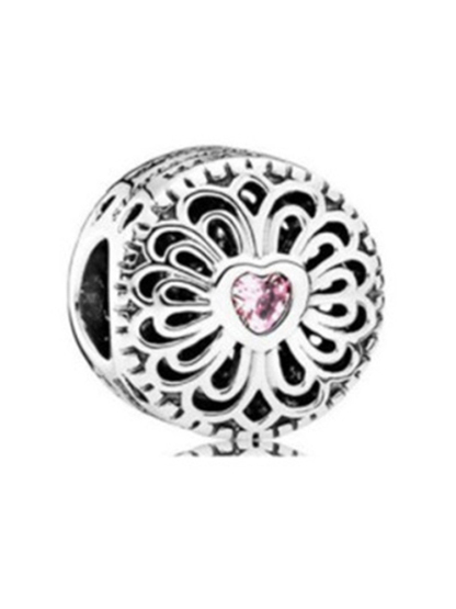 Pink Series Style Alloy Beads