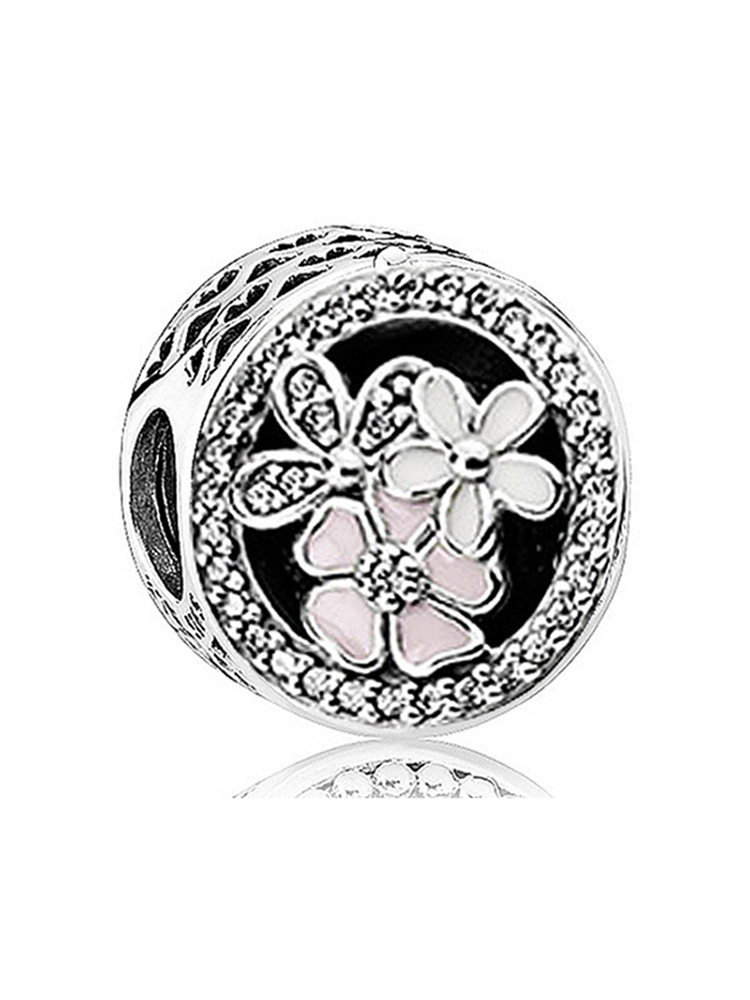 Pink Series Style Alloy Beads