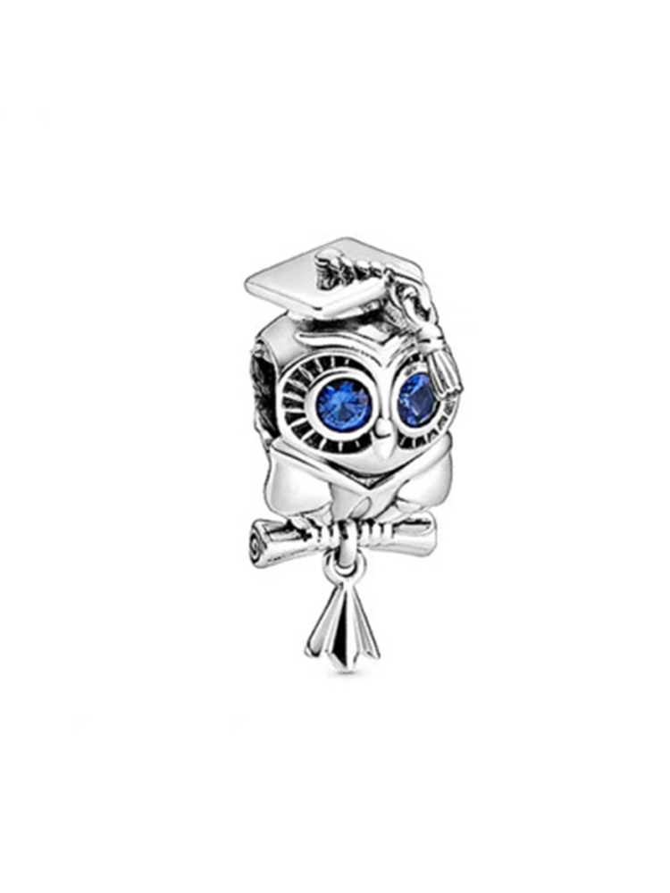 Blue Starry Sky Series Alloy Beads