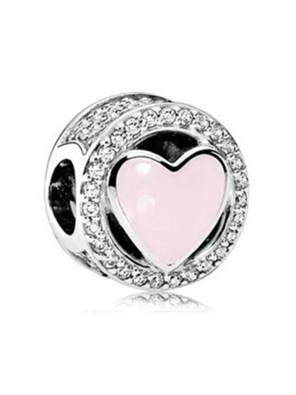 Pink Series Style Alloy Beads