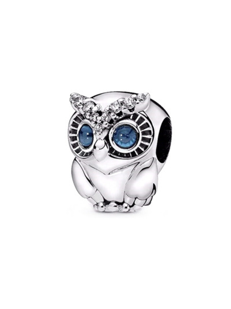 Blue Starry Sky Series Alloy Beads