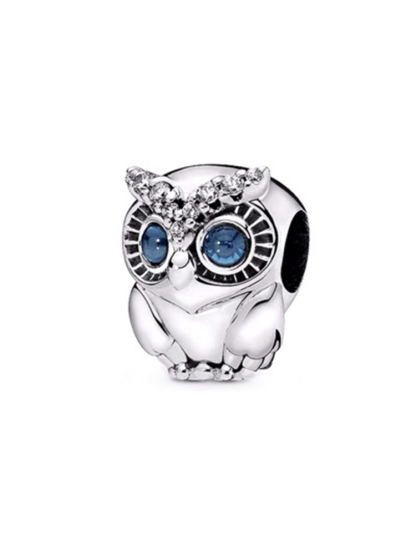 Blue Starry Sky Series Alloy Beads