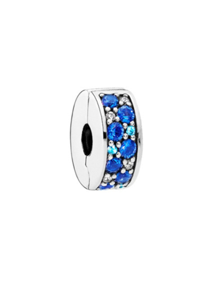 Blue Starry Sky Series Alloy Beads