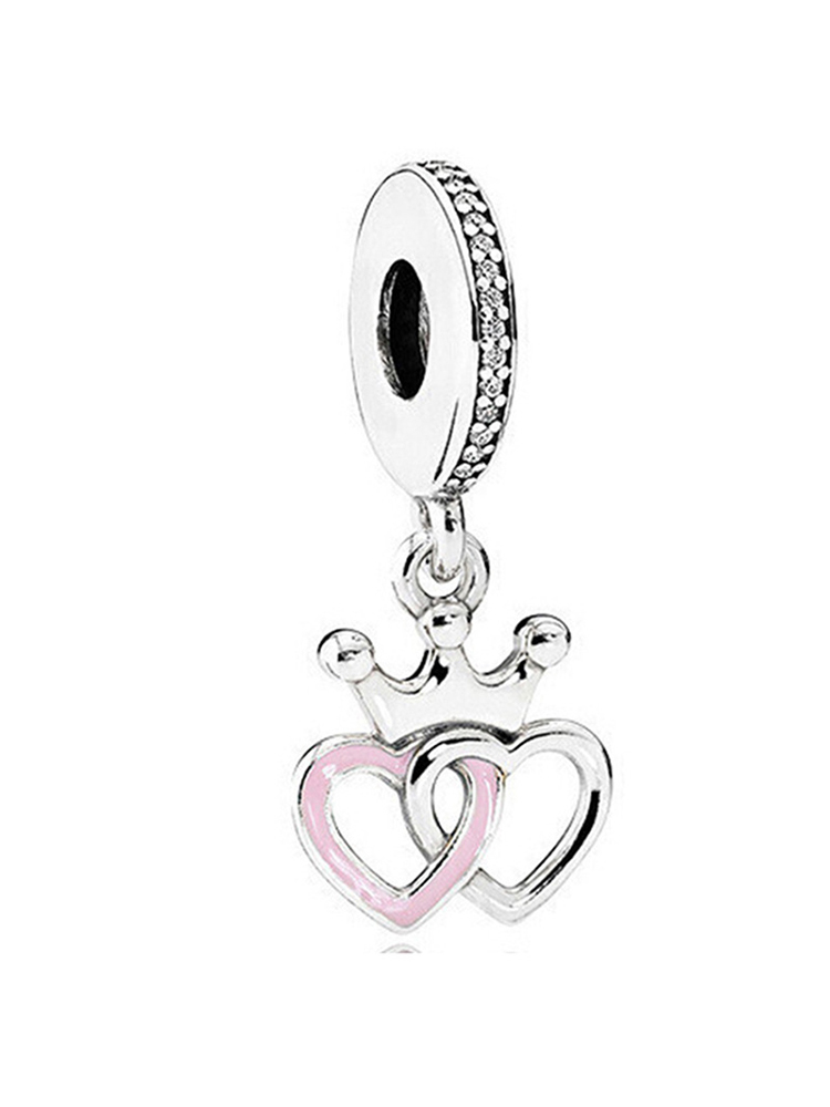 Pink Series Style Alloy Beads