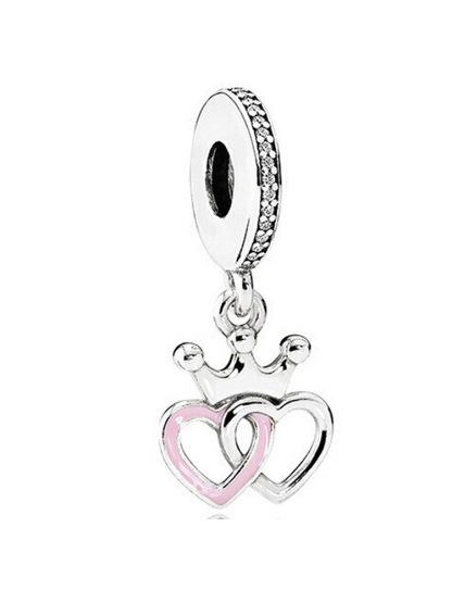 Pink Series Style Alloy Beads