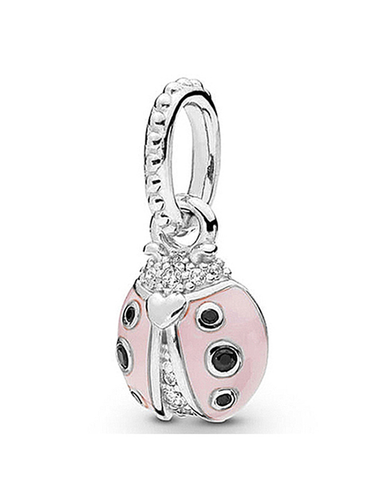 Pink Series Style Alloy Beads