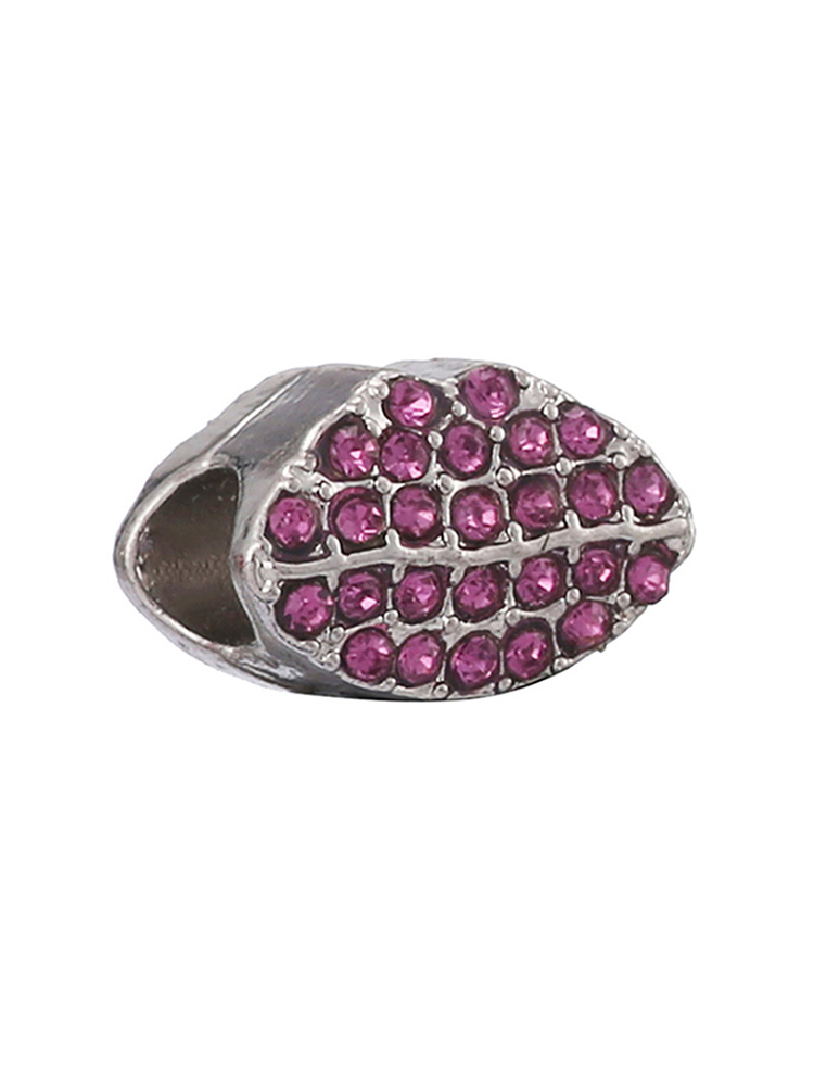 Purple Series Style Alloy Beads