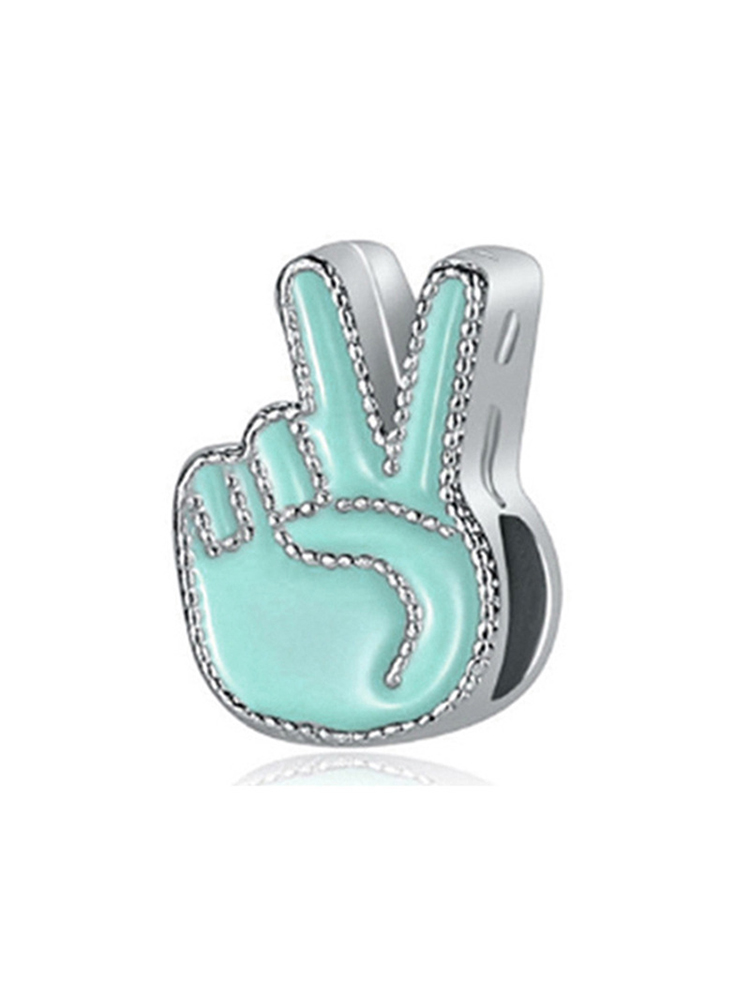 Green Series Style Alloy Beads