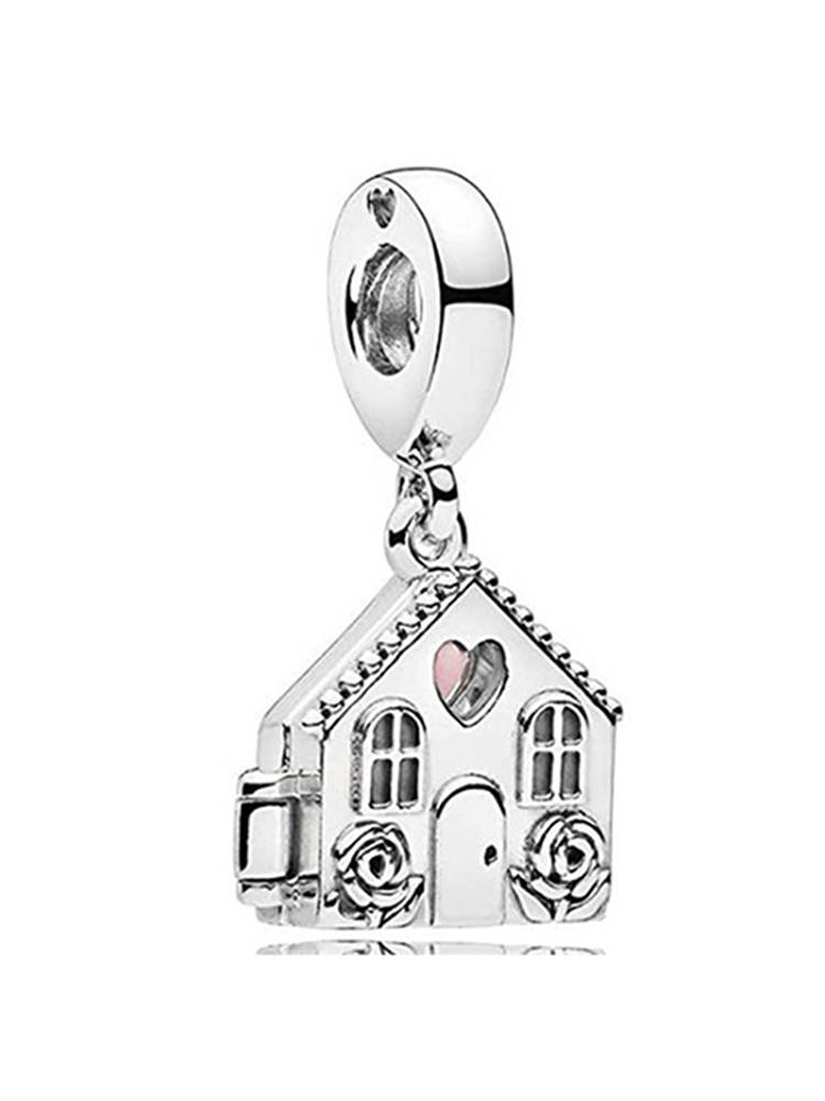 Pink Series Style Alloy Beads