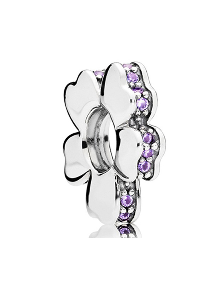 Purple Series Style Alloy Beads