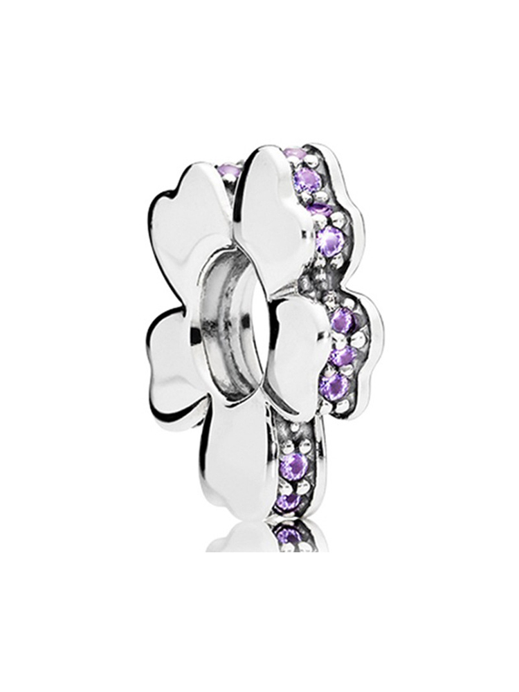 Purple Series Style Alloy Beads