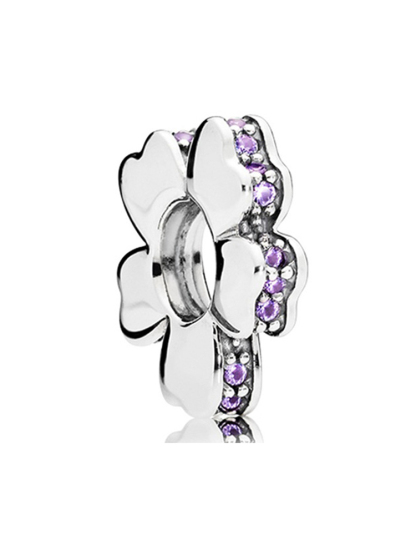 Purple Series Style Alloy Beads