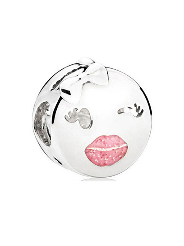 Pink Series Style Alloy Beads