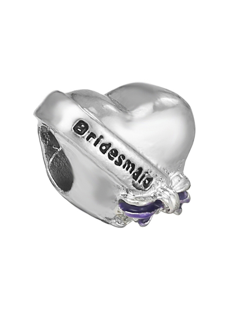 Purple Series Style Alloy Beads