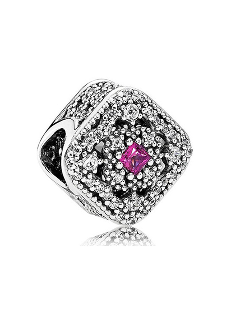 Purple Series Style Alloy Beads