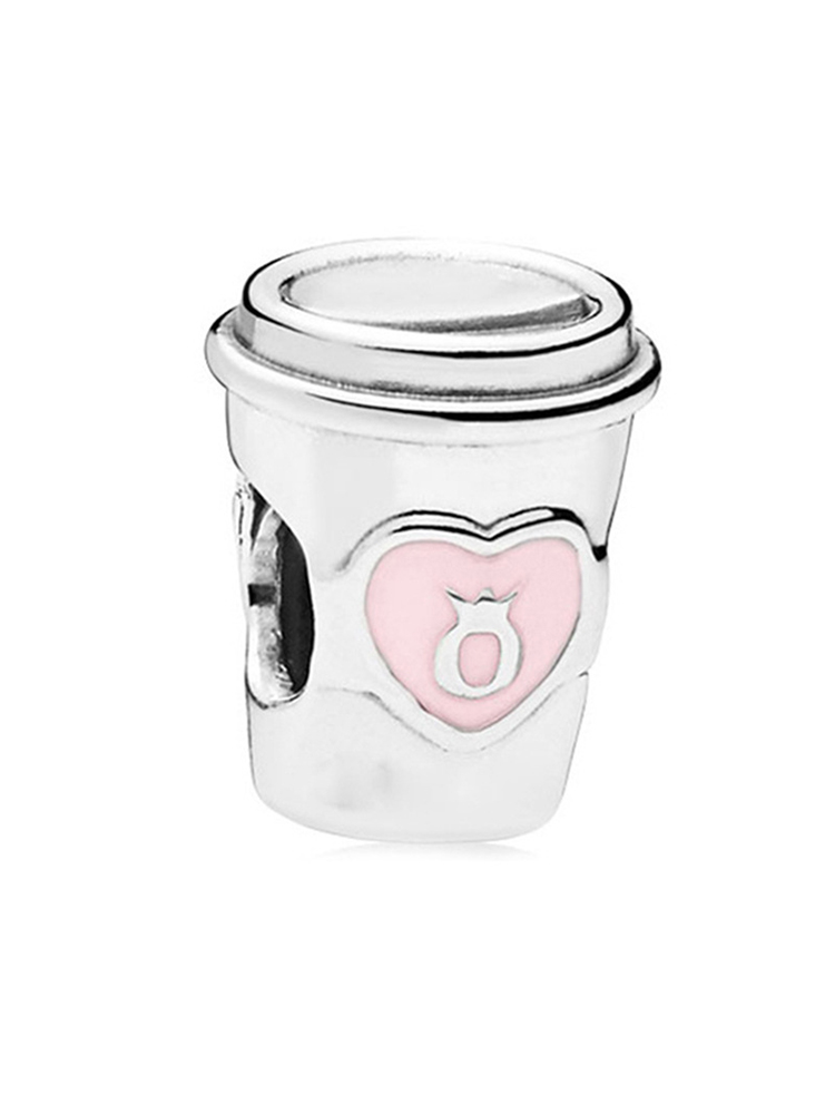 Pink Series Style Alloy Beads