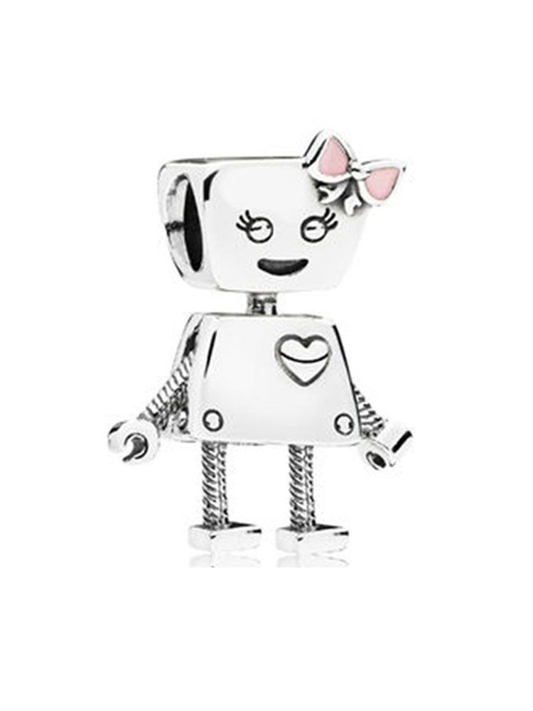 Pink Series Style Alloy Beads