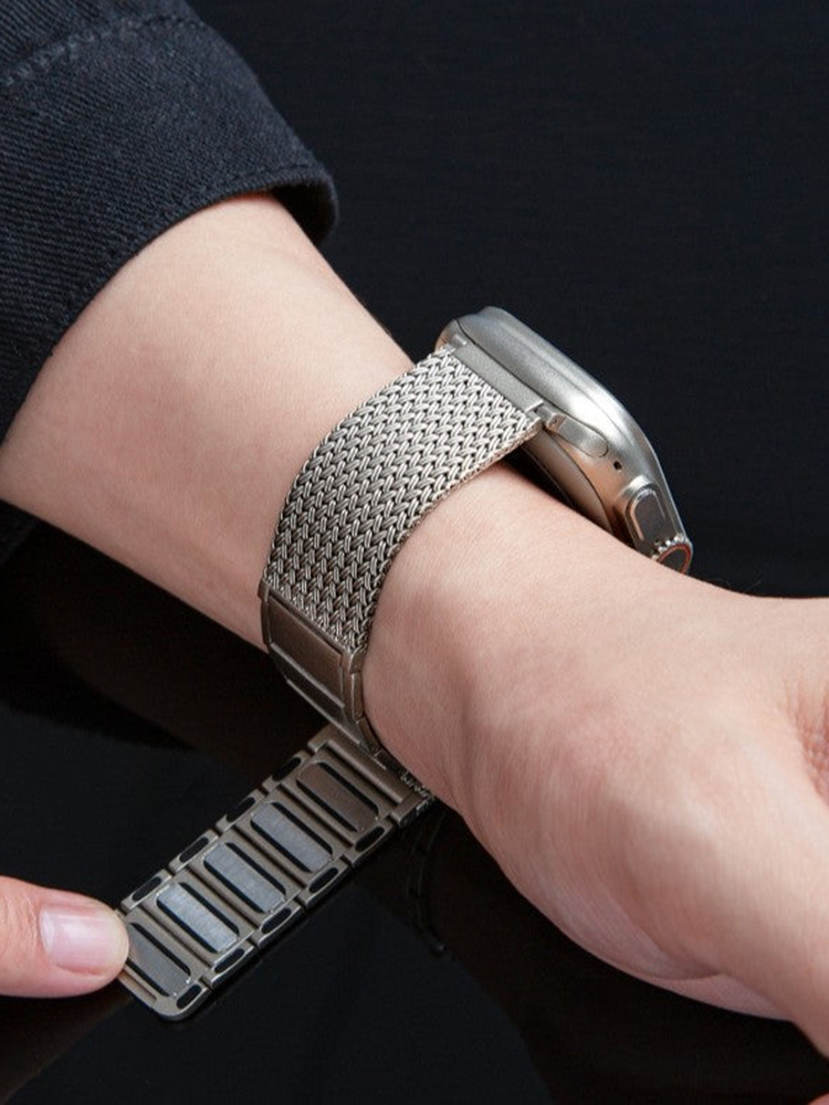 Braided Magnetic Stainless Steel Band