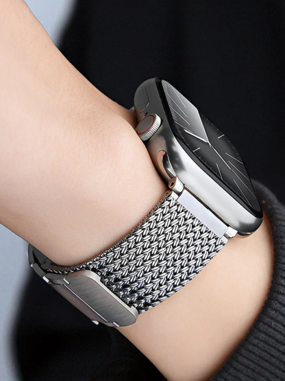 Braided Magnetic Stainless Steel Band