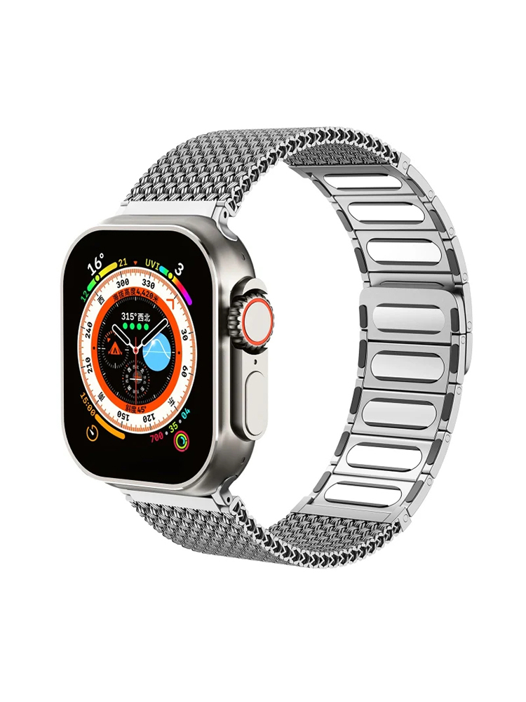 Braided Magnetic Stainless Steel Apple Watch Band - Tatanband