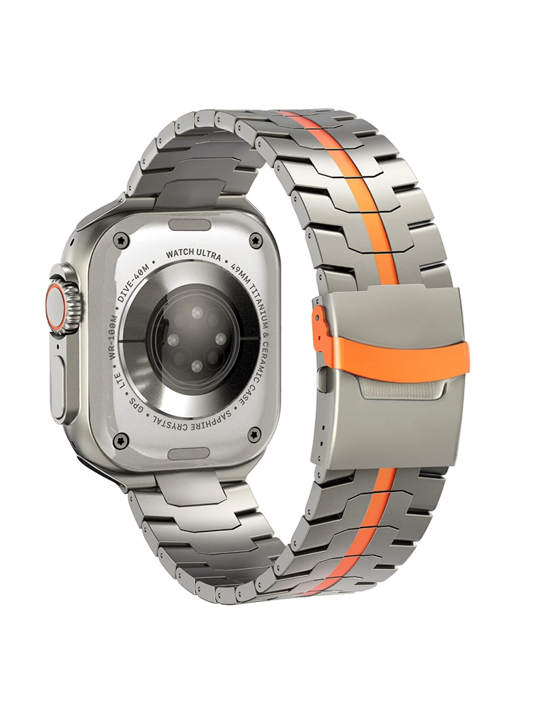 Iron Man Titanium Apple Watch Band - Tatanband