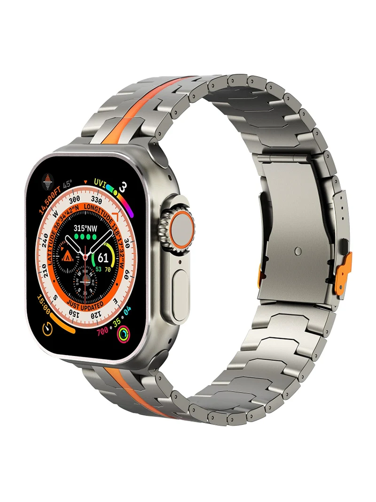 Iron Man Titanium Apple Watch Band - Tatanband