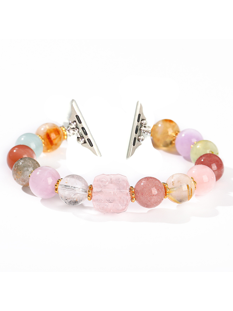 Good Fortune and Wealth Nature Crystal Band