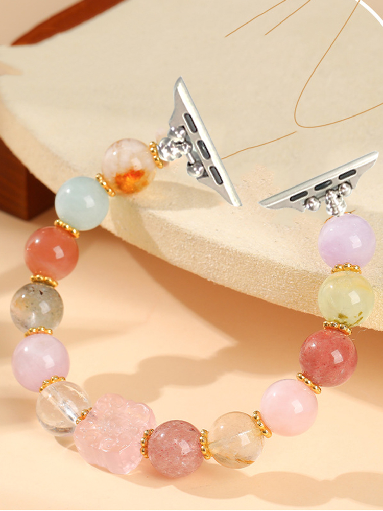 Good Fortune and Wealth Nature Crystal Band