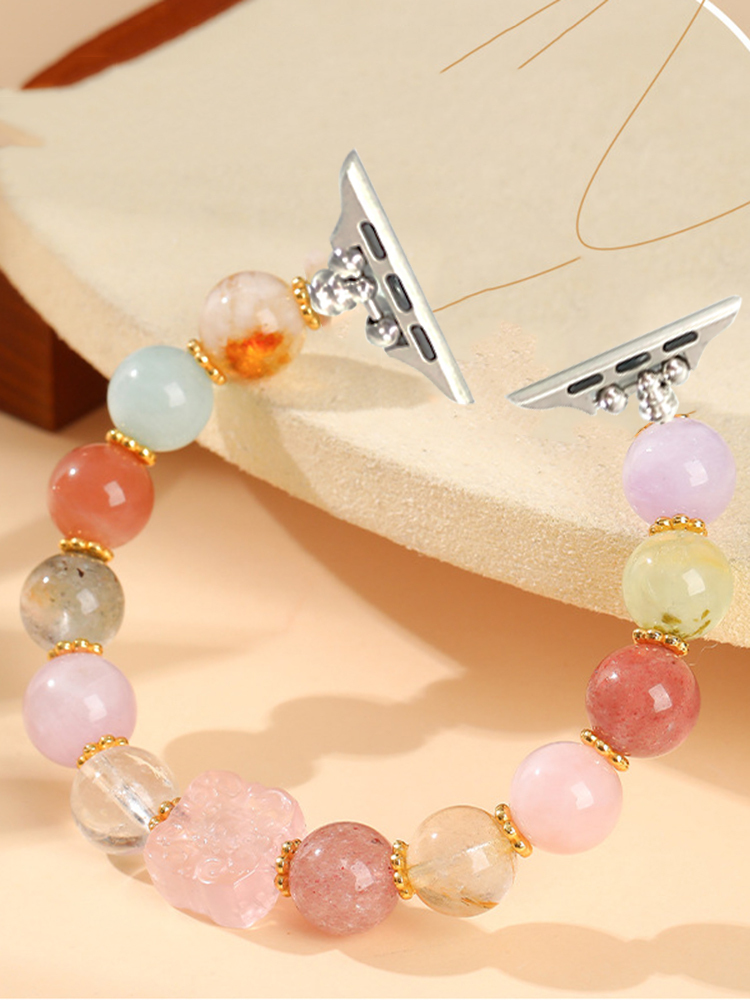 Good Fortune and Wealth Nature Crystal Band