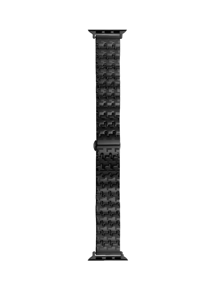 Houndstooth Stainless Steel Apple Watch Band - Tatanband
