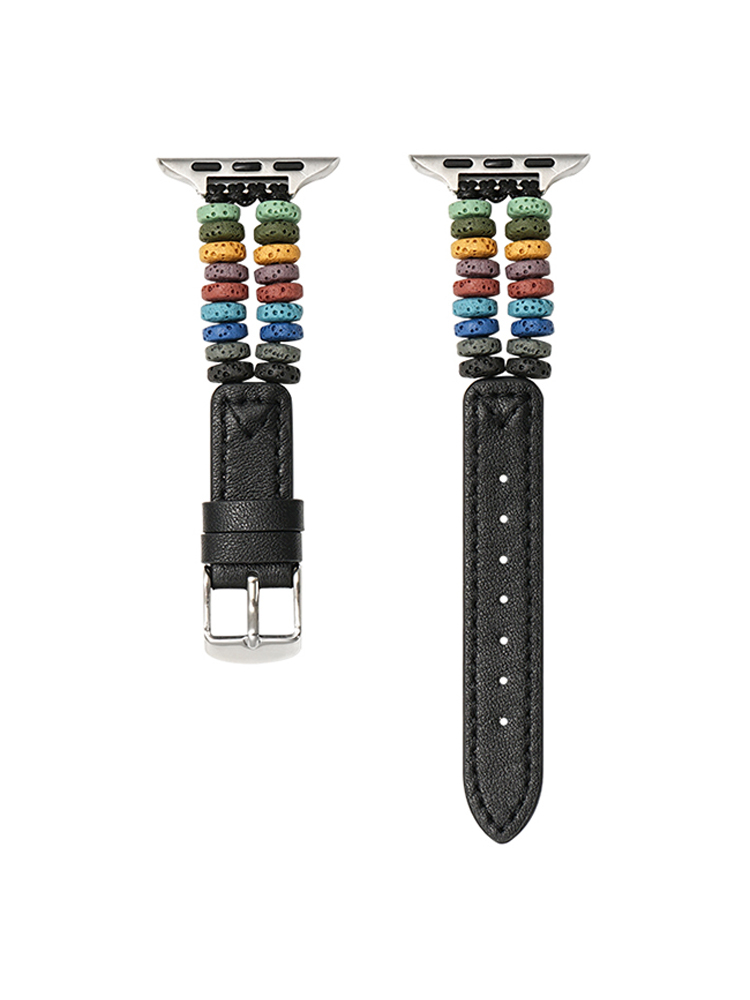 Lava Stone Leather Band