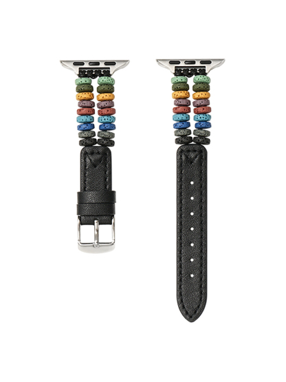 Lava Stone Leather Band