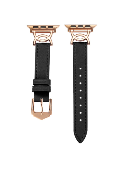 Double C-shaped Leather Band