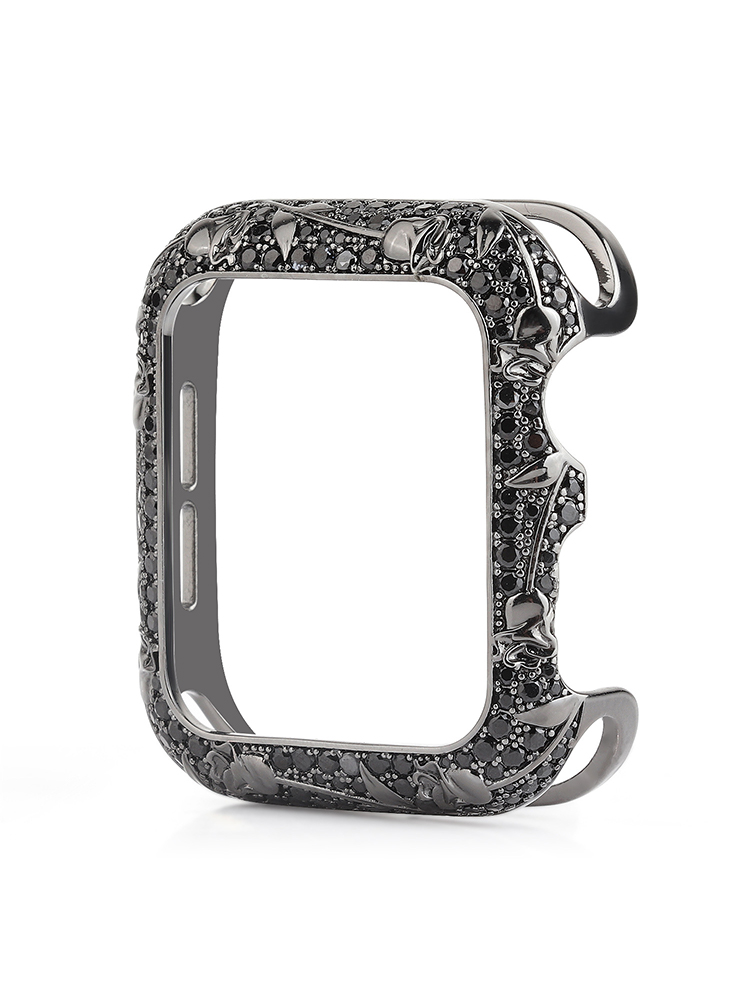 Tulip Diamond Metal Apple Watch Protective Case - Tatanband