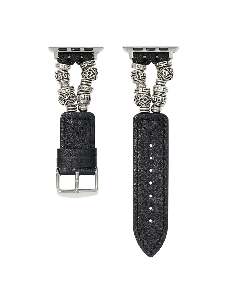 D-shaped Buckle Bracelet Denim Apple Watch Band - Tatanband