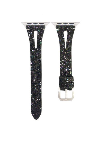 Glitter Sequins Water Drop Hollow Leather Band