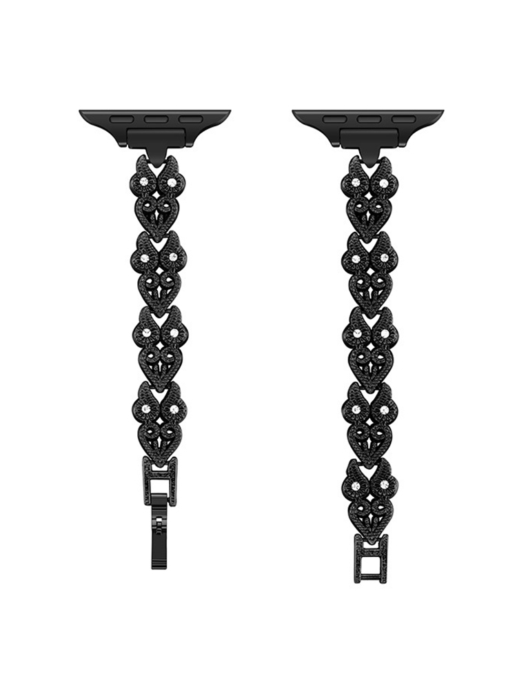 Owl Zircon Stainless Steel Apple Watch Band - Tatanband