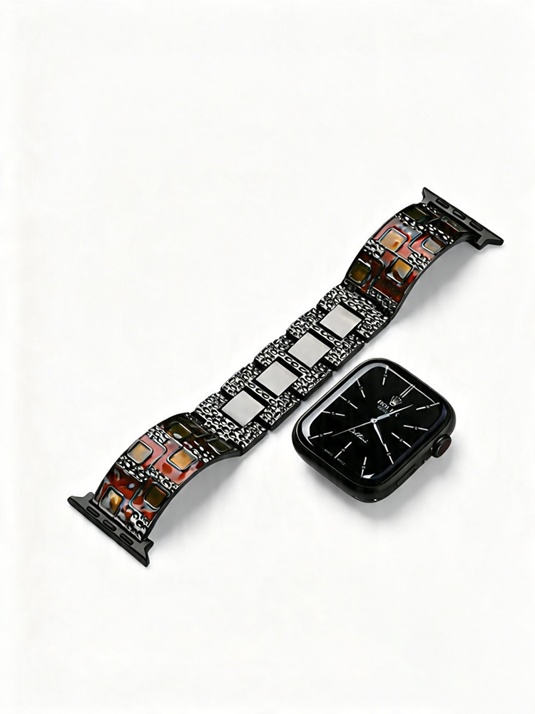 Stylish Enamel Craftsmanship Metal Band for Apple Watch