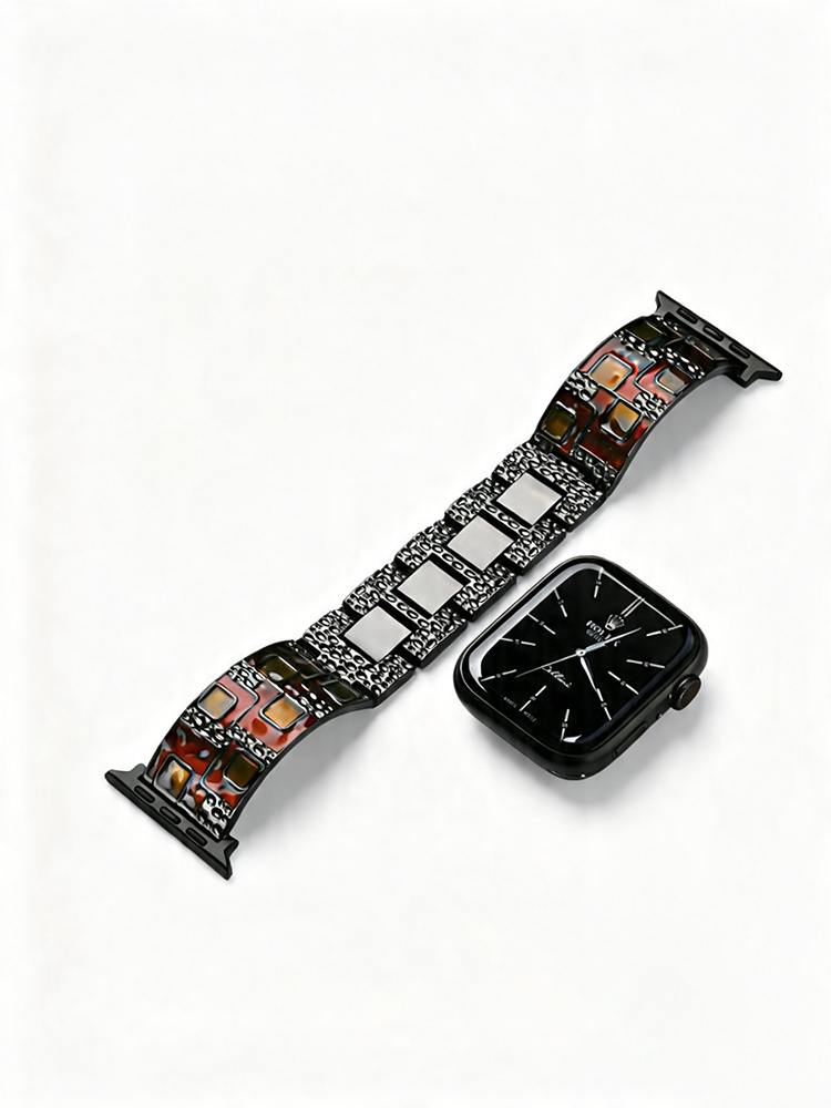 Stylish Enamel Craftsmanship Metal Band for Apple Watch