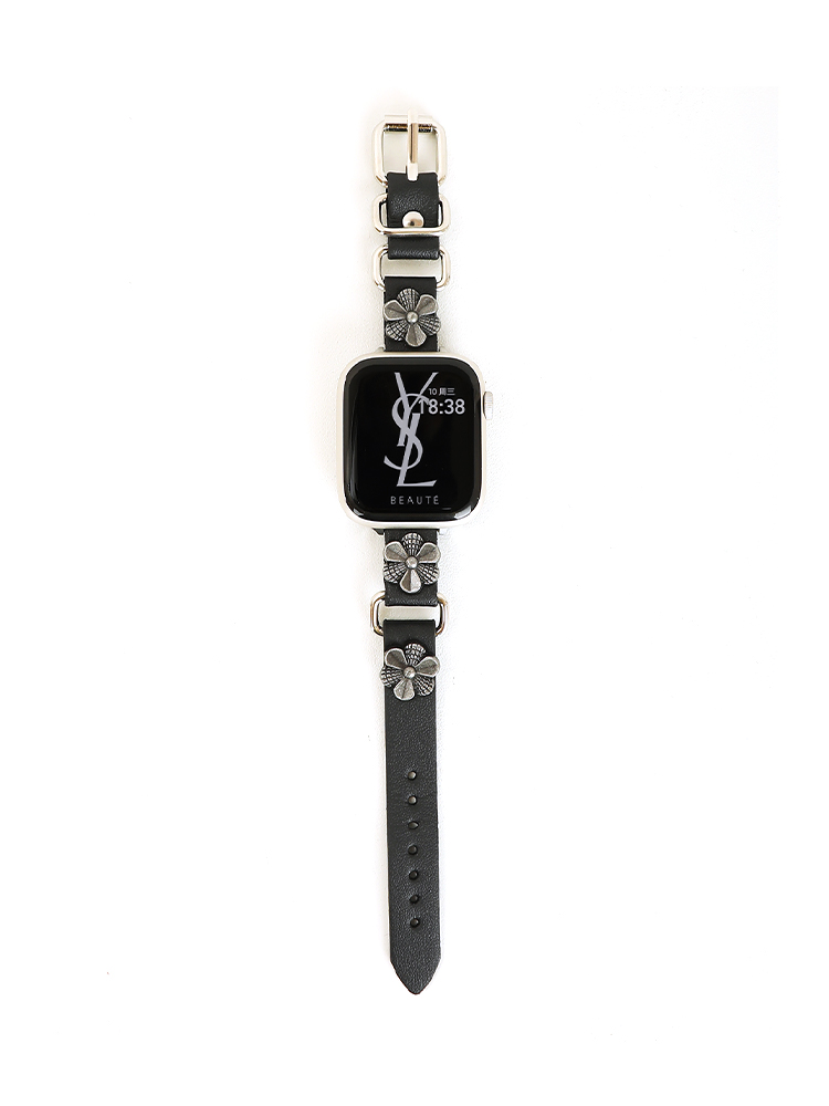 Punk Rivets Leather Apple Watch Band - Tatanband
